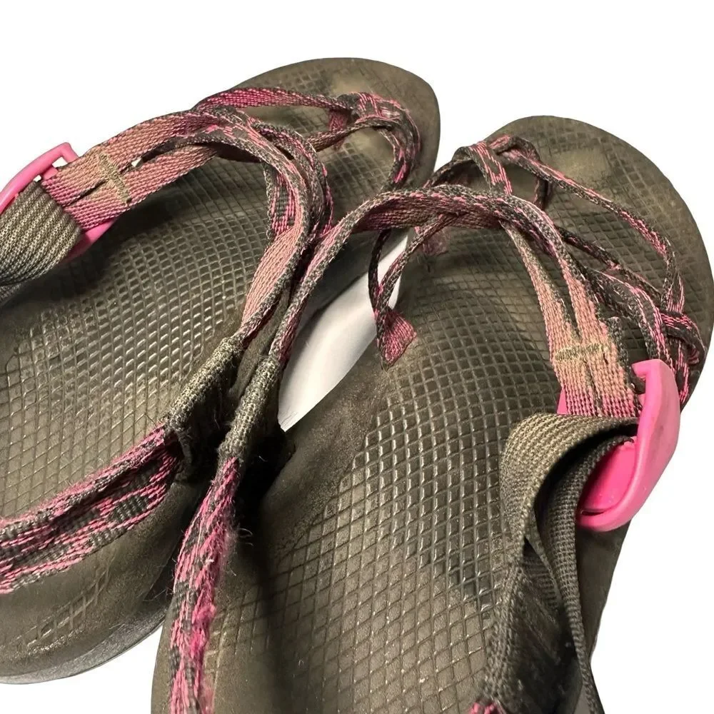 Chaco Womens ZCloud X2 Foliole Magenta Pink Black Sport Sandals Shoes
